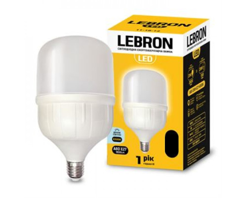 Лампа LEBRON L-А118, 40W, Е27-Е40, 6500K, 3200Lm Лампа LEBRON L-А118, 40W, Е27-Е40, 6500K, 3200Lm