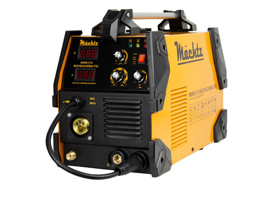Зварювальний напівавтомат Machtz MWM-315 MIG/MAG/MMA/TIG Зварювальний напівавтомат Machtz MWM-315 MIG/MAG/MMA/TIG