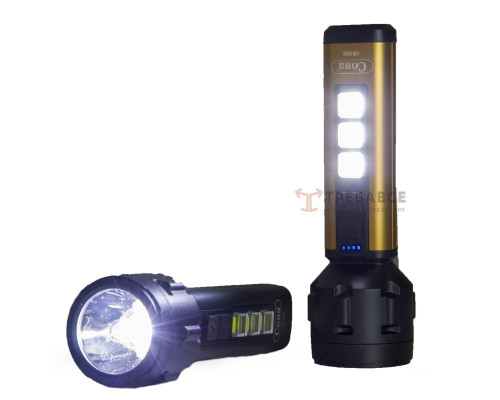 Фонарь ручний акумуляторний COBA CB-C66 LED з USB