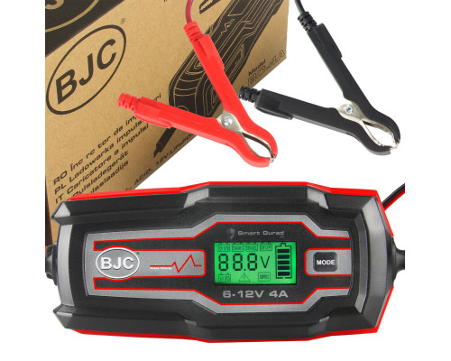 Зарядний пристрій для акумуляторів 6-12V BJC BC-4A LCD Display Зарядний пристрій для акумуляторів 6-12V BJC BC-4A LCD Display