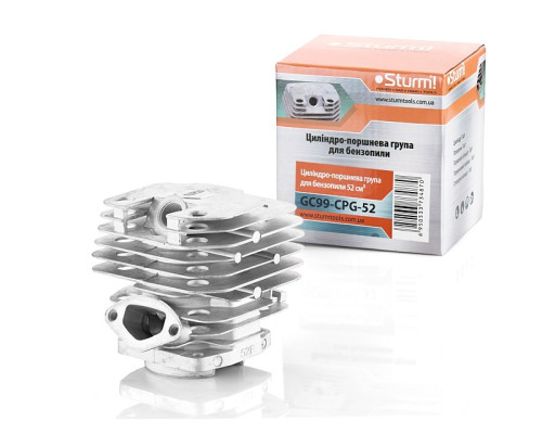 Циліндро-поршнева група 52 куб.см для бензопили Sturm GC99-CPG-52 Циліндро-поршнева група 52 куб.см для бензопили Sturm GC99-CPG-52