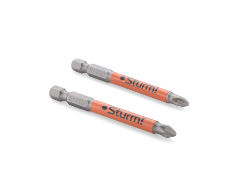 Біти S2 PH2x75 мм, 2шт Sturm 1271502