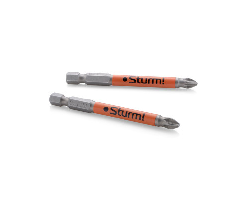 Біти S2 PH2x75 mm, 10шт (відривна упаковка) Sturm 1271512