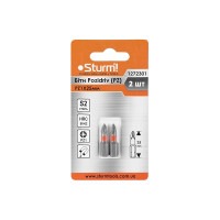 Біти S2 PZ1x25 мм, 2шт Sturm 1272301
