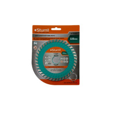 Диск алмазний Turbo Wave 125×22 мм Sturm 5170302