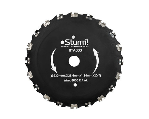 Диск ланцюговий для тримера Sturm BTA003 Диск ланцюговий для тримера Sturm BTA003