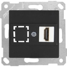 Механізм розетки 1гн HDMI, RITA, Mutlusan, чорний, (2200 457 0184) Механізм розетки 1гн HDMI, RITA, Mutlusan, чорний, (2200 457 0184)