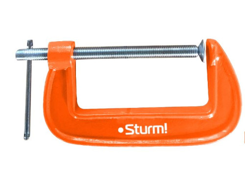 Струбцина G-подібна Sturm 1078-01-75, 75 мм Струбцина G-подібна Sturm 1078-01-75, 75 мм