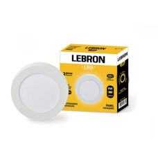 Світильник точковий накладний круглий LEBRON L-PRS-641, 6W, 4100K. білий Світильник точковий накладний круглий LEBRON L-PRS-641, 6W, 4100K. білий