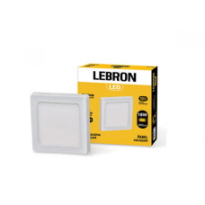 Світильник точковий накладний квадратний LEBRON L-PSS-1841, 18W, 4100K. білий Світильник точковий накладний квадратний LEBRON L-PSS-1841, 18W, 4100K. білий
