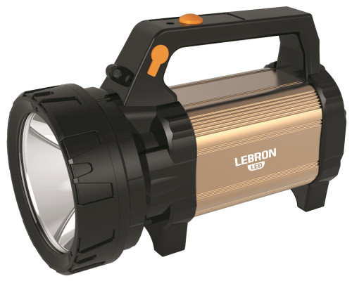Ліхтар прожекторний переносний акумуляторний LEBRON L-HL-80, ABS+Al, 5W, 2400mAh Li-Ion