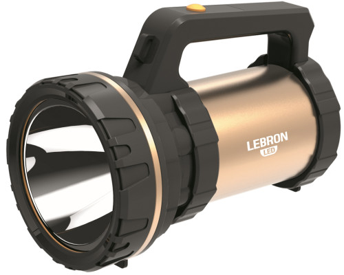 Ліхтар прожекторний переносний акумуляторний LEBRON L-HL-85, ABS+Al, 6,8W, 6000mAh Li-Ion