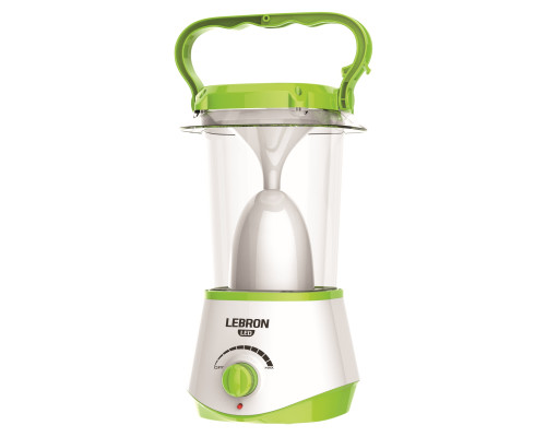 Ліхтар кемпінговий акумуляторний LEBRON L-HL-630, ABS, 6,5W, 1800mAh