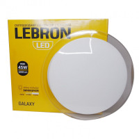 Світильник стельовий LEBRON L-CL-GALAXY, max 45W, 3000K, 4100K, 6500K, 3200Lm, O455*75mm Світильник стельовий LEBRON L-CL-GALAXY, max 45W, 3000K, 4100K, 6500K, 3200Lm, O455*75mm