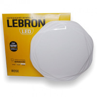 Світильник стельовий LEBRON L-CL-ROSE, max 60W, 3000K, 4100K, 6500K, 4200Lm, O510*80mm Світильник стельовий LEBRON L-CL-ROSE, max 60W, 3000K, 4100K, 6500K, 4200Lm, O510*80mm