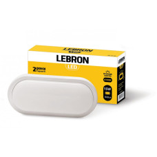 Світильник накладний LEBRON L-WLO, 15W, овал, 4100K, 1300Lm, ІР65 Світильник накладний LEBRON L-WLO, 15W, овал, 4100K, 1300Lm, ІР65