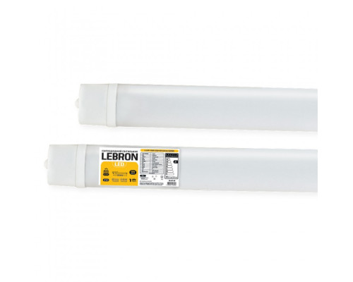 Світильник лінійний LEBRON L-LPP, 36W, 1170*63*35, 6200K, 3200Lm, IP65