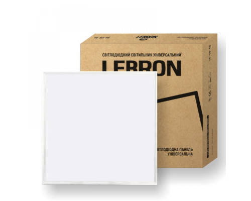 Світильник офісний армстронг LEBRON L-LPU, 40W, унів., 595*595*22mm, 4000K, 3200Lm Світильник офісний армстронг LEBRON L-LPU, 40W, унів., 595*595*22mm, 4000K, 3200Lm