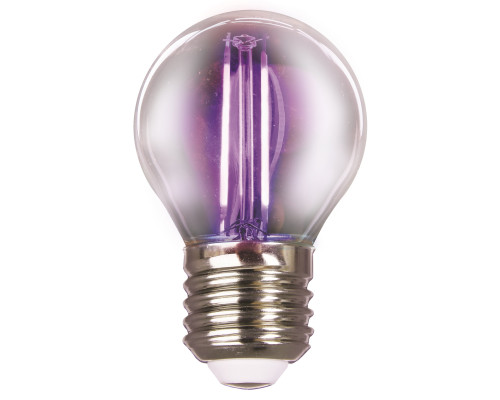 Лампа Едісона G45, 2W, E27, фіолетовий, 200Lm VELMAX V-Filament 21-41-36 Лампа Едісона G45, 2W, E27, фіолетовий, 200Lm VELMAX V-Filament 21-41-36
