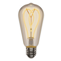 Лампа Едісона Amber-ST64-Петля, 4W, E27, 2700K, 300Lm VELMAX V-Filament 21-43-52 Лампа Едісона Amber-ST64-Петля, 4W, E27, 2700K, 300Lm VELMAX V-Filament 21-43-52
