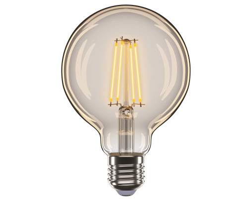 Лампа Едісона Amber-G95, 4W, E27, 2200K, 400Lm VELMAX V-Filament 21-46-13 Лампа Едісона Amber-G95, 4W, E27, 2200K, 400Lm VELMAX V-Filament 21-46-13