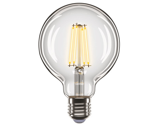 Лампа Едісона G95, 8W, E27, 4100K, 800Lm VELMAX V-Filament 21-46-22 Лампа Едісона G95, 8W, E27, 4100K, 800Lm VELMAX V-Filament 21-46-22