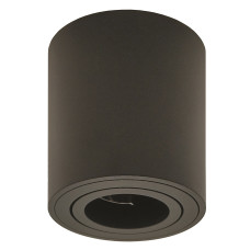 Світильник точковий накладний круглий VELMAX V-DL-R, max 50W, GU10, 220V, O80*84, чорний Світильник точковий накладний круглий VELMAX V-DL-R, max 50W, GU10, 220V, O80*84, чорний