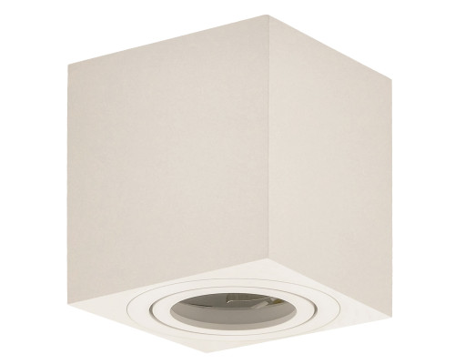 Світильник точковий накладний квадрат VELMAX V-DL-S, max 50W, GU10, 220V, 80*80*84, білий Світильник точковий накладний квадрат VELMAX V-DL-S, max 50W, GU10, 220V, 80*80*84, білий