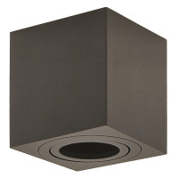 Світильник точковий накладний квадрат VELMAX V-DL-S, max 50W, GU10, 220V, 80*80*84, чорний Світильник точковий накладний квадрат VELMAX V-DL-S, max 50W, GU10, 220V, 80*80*84, чорний