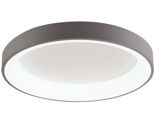 Світильник на стелю круг VELMAX V-СL-VERONA-R, max 50W, 3000K-6500K, 3000Lm, пульт ДК, сірий Світильник на стелю круг VELMAX V-СL-VERONA-R, max 50W, 3000K-6500K, 3000Lm, пульт ДК, сірий