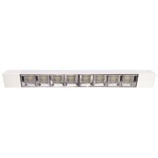 Трековий світильник лінійний лінза VELMAX V-TRL-L, 20W, 1600Lm, 4100K, 220V, білий Трековий світильник лінійний лінза VELMAX V-TRL-L, 20W, 1600Lm, 4100K, 220V, білий