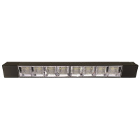 Трековий світильник лінійний лінза VELMAX V-TRL-L, 20W, 1600Lm, 4100K, 220V, чорний Трековий світильник лінійний лінза VELMAX V-TRL-L, 20W, 1600Lm, 4100K, 220V, чорний