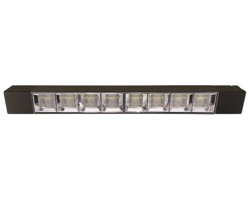 Трековий світильник лінійний лінза VELMAX V-TRL-L, 20W, 1600Lm, 4100K, 220V, чорний Трековий світильник лінійний лінза VELMAX V-TRL-L, 20W, 1600Lm, 4100K, 220V, чорний