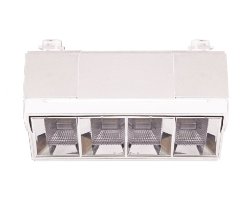 Трековий світильник лінійний лінза VELMAX V-TRL-LA, 10W, 800Lm, 4100K, 220V, білий Трековий світильник лінійний лінза VELMAX V-TRL-LA, 10W, 800Lm, 4100K, 220V, білий