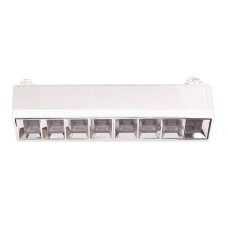 Трековий світильник лінійний лінза VELMAX V-TRL-LA, 20W, 1600Lm, 4100K, 220V, білий Трековий світильник лінійний лінза VELMAX V-TRL-LA, 20W, 1600Lm, 4100K, 220V, білий