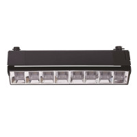Трековий світильник лінійний лінза VELMAX V-TRL-LA, 20W, 1600Lm, 4100K, 220V, чорний Трековий світильник лінійний лінза VELMAX V-TRL-LA, 20W, 1600Lm, 4100K, 220V, чорний