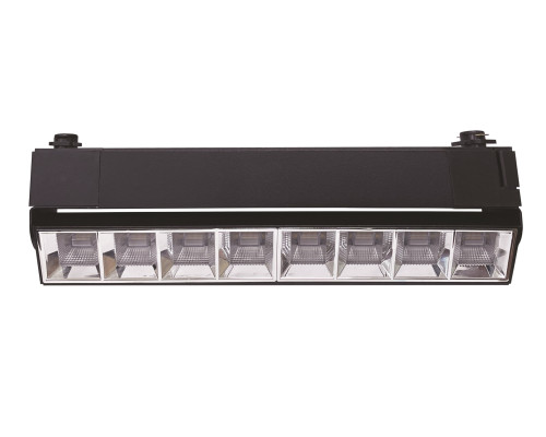 Трековий світильник лінійний лінза VELMAX V-TRL-LA, 20W, 1600Lm, 4100K, 220V, чорний Трековий світильник лінійний лінза VELMAX V-TRL-LA, 20W, 1600Lm, 4100K, 220V, чорний