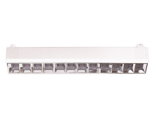 Трековий світильник лінійний лінза VELMAX V-TRL-LA, 30W, 2400Lm, 4100K, 220V, білий Трековий світильник лінійний лінза VELMAX V-TRL-LA, 30W, 2400Lm, 4100K, 220V, білий
