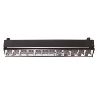 Трековий світильник лінійний лінза VELMAX V-TRL-LA, 30W, 2400Lm, 4100K, 220V, чорний Трековий світильник лінійний лінза VELMAX V-TRL-LA, 30W, 2400Lm, 4100K, 220V, чорний