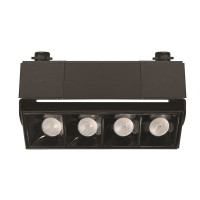 Трековий світильник лінійний лінза VELMAX V-TRL-LA-Black-L, 10W, 800Lm, 4100K, 220V, чорний Трековий світильник лінійний лінза VELMAX V-TRL-LA-Black-L, 10W, 800Lm, 4100K, 220V, чорний