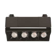 Трековий світильник лінійний лінза VELMAX V-TRL-LA-Black-L, 10W, 800Lm, 4100K, 220V, чорний Трековий світильник лінійний лінза VELMAX V-TRL-LA-Black-L, 10W, 800Lm, 4100K, 220V, чорний