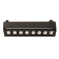 Трековий світильник лінійний лінза VELMAX V-TRL-LA-Black-L, 20W, 1600Lm, 4100K, 220V, чорний Трековий світильник лінійний лінза VELMAX V-TRL-LA-Black-L, 20W, 1600Lm, 4100K, 220V, чорний
