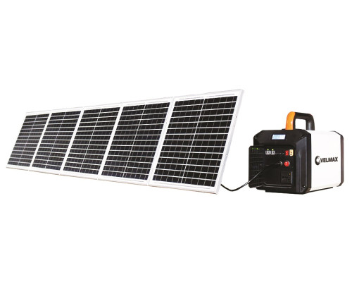 Портативна зарядна станція VELMAX V-PPS-500 500W, акумулятор свинцово кислотний Lead-acid50Ah Портативна зарядна станція VELMAX V-PPS-500 500W, акумулятор свинцово кислотний Lead-acid50Ah
