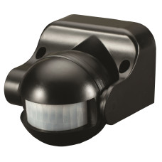 Датчик руху VELMAX V-ІМS-09, AC220-240V, кут 180°, (ST09), чорний Датчик руху VELMAX V-ІМS-09, AC220-240V, кут 180°, (ST09), чорний