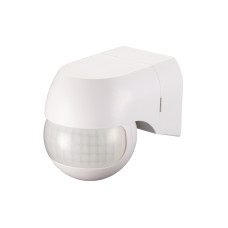 Датчик руху VELMAX V-ІМS-12, AC220-240V, кут 180°, (ST11) Датчик руху VELMAX V-ІМS-12, AC220-240V, кут 180°, (ST11)