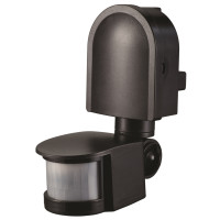 Датчик руху VELMAX V-ІМS-13, AC220V, кут 180°, (ST10F), чорний Датчик руху VELMAX V-ІМS-13, AC220V, кут 180°, (ST10F), чорний