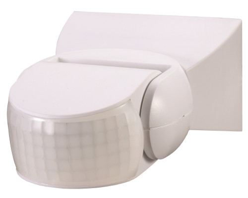 Датчик руху VELMAX V-ІМS-17, AC220-240V, кут 180°, (ST15), ІР65 Датчик руху VELMAX V-ІМS-17, AC220-240V, кут 180°, (ST15), ІР65