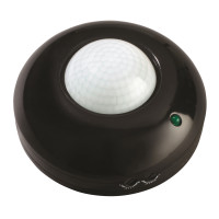 Датчик руху VELMAX V-ІМS-31, AC220V, кут 360°, (ST07), чорний Датчик руху VELMAX V-ІМS-31, AC220V, кут 360°, (ST07), чорний