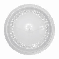 Світильник, пластик, білий, Е27, 40W, 235х80мм, IP20, (Е-001)