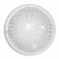 Світильник, пластик, білий, Е27, 40W, 235х80мм, IP20, (Е-006)